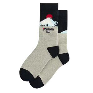 Kith Columbia NSE Mt. Fuji Mountain Jacquard Socks